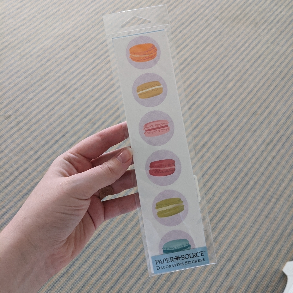 💕5 for $10💕 Papersource Macaron Stickers